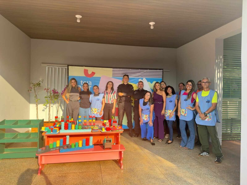 clinica-teia-de-rio-verde-recebe-doacao-de-itens-artesanais-da-policia-penal